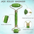 Gua Sha Jade Roller Set Skin Massager Face Facial Roller Dott Mart