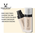 Miss Rose SILK Foundation Waterproof High Coverage 35Ml Dott Mart